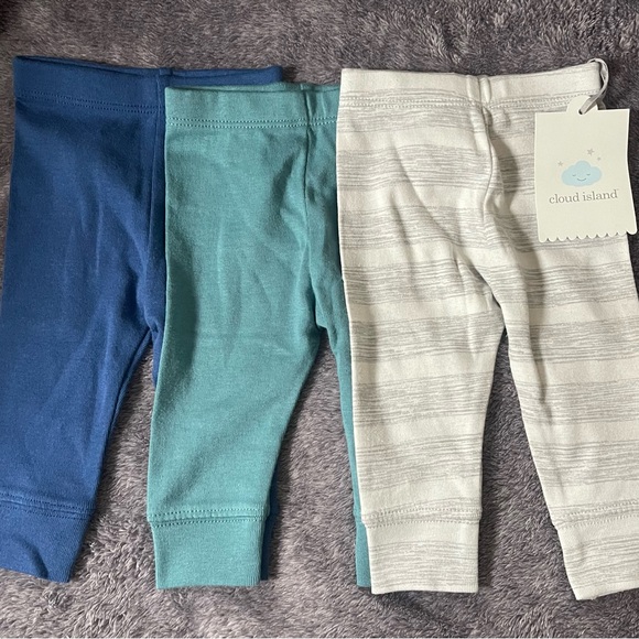 cloud island Other - Cloud Island Kids Leggings - Blue, Teal, Cream z
Size NB
